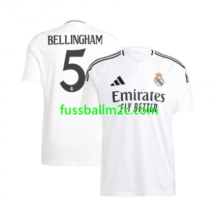 Fußballtrikots Real Madrid Jude Bellingham 5 Heim Trikotsatz 2024-2025